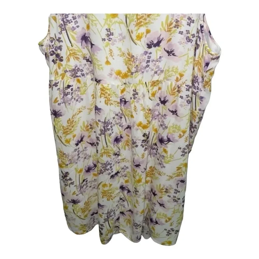Old Navy Floral Print Sleeveless Dress Mini Casual Size XL - Picture 11 of 12